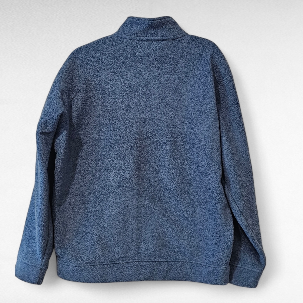 Orvis Men Fleece Full Zip Jacket Blue Size Medium - Picture 4 of 13
